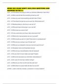 WNRS XXX EXAM SCRIPT 2025&sol;2026 QUESTIONS AND ANSWERS RATED A&plus;