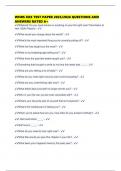 WNRS XXX TEST PAPER 2025&sol;2026 QUESTIONS AND ANSWERS RATED A&plus;