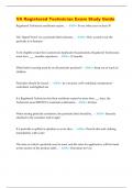 "VA Registered Technician Exam Study Guide &ndash; Pesticide Certification Questions & Answers"