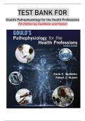 Test Bank - Gould's Pathophysiology for the Health Professions&comma; 7th Edition &lpar;VanMeter 2025&rpar; Newest Edition 