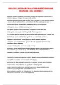BIOL 2051 LSU LAB FINAL EXAM QUESTIONS AND ANSWERS 100&percnt; CORRECT 