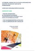 Uittreksel Gedrag en Cultuur In Organisaties Dijkstra Wildschut 2021 - voor NCOI Organisatiepsychologie- Nieuwe upload 2025 &sol; 9789055163359 &sol;