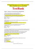 Understanding Pathophysiology 7th edition by Huether&comma; McCance Test Bank  All well solved complete &lpar;questions and answers&rpar; solution in this test bank