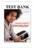 Test Bank For Understanding Psychology&comma; 15th Edition By Feldman&vert; All Chapters complete &vert; Newest Version 2024 A&plus;