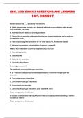 BIOL 2051 EXAM 3 QUESTIONS AND ANSWERS 100&percnt; CORRECT 
