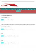 Traffic Supervisor Exam Questions And Correct Answers