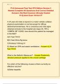 ITLS Advanced Post Test 9TH Edition Version 3  Newest Complete All Questions And Correct Detailed  Answers &lpar;Verified Answers&rpar; &vert;Already Graded  A&plus;&vert;&vert;Latest Exam Version&excl;&excl;&excl;