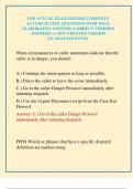 EPD ACTUAL EXAM 2025&sol;2026 COMPLETE ACCURATE TEST QUESTIONS WITH WELL ELABORATED ANSWERS &lpar;CORRECT VERIFIED ANSWERS&rpar; A NEW UPDATED VERSION &vert;GUARANTEED PASS&period;