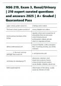 NSG 219 EXAMS COMPILATION BUNDLE 2025