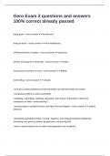 Gero Exam 2 questions and answers 100&percnt; correct already passed