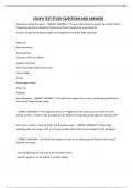 COUPA TEST STUDY QUESTIONS AND ANSWERS