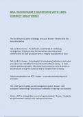 BAS- MOCK EXAM 3 QUESTIONS WITH 100&percnt; CORRECT SOLUTIONS&excl;&excl;