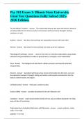 Psy 263 Exam 1&colon; Illinois State University Final Test Questions Fully Solved 2025-2026 Edition&period;