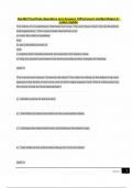 Nur402 Final Peds Questions and Answers 100&percnt;Correct-Verified Rated A&plus; Latest Update