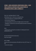HEME - NON-HODGKIN LYMPHOMA &lpar;NHL&rpar; - RAD ONC CLINICAL REVIEW 2025 QUESTIONS & ANSWERS RATED 100&percnt; CORRECT&excl;&excl;