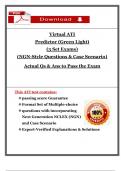 Virtual ATI Predictor &lpar;Green Light&rpar; &ndash; 3 Set Exams &vert; NGN-Style Questions & Case Scenarios &vert; 2025 Actual Questions and Answers to Pass the Exam