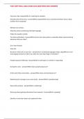 FLETC BOP FINAL &lpar;2025&rpar; EXAM 2025 QUESTIONS AND ANSWERS
