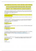 CIVIL PROCESS TCOLE FINAL  EXAM &vert; 2025-2026 LATEST UPDATED &vert; ACTUAL EXAM QUESTIONS WITH SOLUTIONS &vert; 100&percnt; RATED CORRECT &vert; 100&percnt; VERFIED SOLTIONS &vert; ALREADY GRADED A&plus;