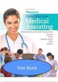Pearson&rsquo;s Comprehensive Medical Assisting &mdash; 5th Edition &mdash; Nina Beaman & Routh &mdash; Complete Test Bank &lpar;Chapters 1&ndash;59&rpar;