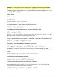 N300 Exam 1 Study Guide Questions and Answers Fully Solved Latest Version 2025-2026