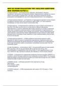 ANP 652 EXAM EVALUATION TEST 2025&sol;2026 QUESTIONS AND ANSWERS RATED A&plus;