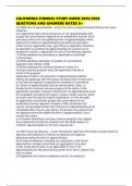CALIFORNIA FUNERAL STUDY GUIDE 2025&sol;2026 QUESTIONS AND ANSWERS RATED A&plus;
