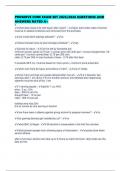 PROSERVE CORE EXAM SET 2025&sol;2026 QUESTIONS AND ANSWERS RATED A&plus;
