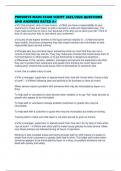 PROSERVE MAIN EXAM SCRIPT 2025&sol;2026 QUESTIONS AND ANSWERS RATED A&plus;