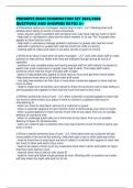 PROSERVE MAIN EXAMINATION SET 2025&sol;2026 QUESTIONS AND ANSWERS RATED A&plus;