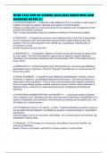 NURS 5462 END OF COURSE 2025&sol;2026 QUESTIONS AND ANSWERS RATED A&plus;