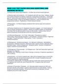 NURS 5462 TEST PAPER 2025&sol;2026 QUESTIONS AND ANSWERS RATED A&plus;