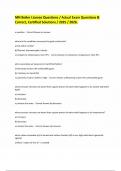 MN Boilers EXAM bundle