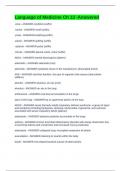 Language of Medicine Ch 12 -Answered