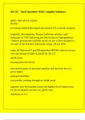 NR 215 Chamberlain College Of Nursing -NR 215 &ndash; final Questions With Complete Solutions