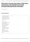 PECT PreK-4 Practice Test Module 1 2025 EXAM QUESTIONS AND VERIFIED SOLUTIONS &vert;ELABORATED &DETAILED ANSWERS&excl;&excl;
