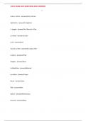 CVICU EXAM 2025 QUESTIONS AND ANSWERS