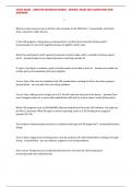 CSWA EXAM - ADDITIVE MANUFACTURING &ndash; REVIEW&period; EXAM 2025 QUESTIONS AND ANSWERS