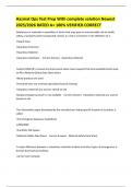 Hazmat Ops Test Prep With complete solution Newest 2025&sol;2026 RATED A&plus; 100&percnt; VERIFIED CORRECT 