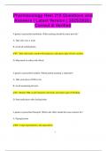 Pharmacology Hesi 315 Questions and Answers &vert; Latest Version &vert; 2025&sol;2026 &vert;  Correct & Verified