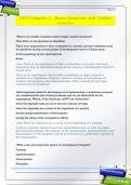 CPCO chapter 2 - Exam Questions and Verified  Answers