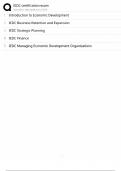 IEDC Certification Exam 2025 &sol; CEcD Prep Guide &sol; Pass Economic Development Test 100&percnt; &sol; Updated Study Materials & Case Studies