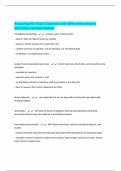 Accounting 202- Exam 1 Questions with 100&percnt; Correct Answers 2025&sol;2026 &vert; Verified Solutions