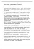 WGU D096 QUESTIONS & ANSWERS