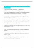 ACCT 3309 Exam 1 Questions with 100&percnt; Correct Answers 2025&sol;2026 &vert; Verified Solutions