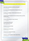 PN 1005 Final Questions and Verified Answers 