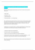 CDR RD Exam Questions with 100&percnt; Correct Answers &vert; Verified Solutions