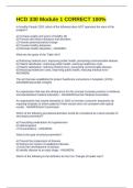 HCD 330 Module 1 CORRECT 100&percnt;