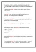 NURS 3517 - TEST 2 ACTUAL COMPLETE EXAM&vert;WITH  ACCURATE QUESTIONS AND VERIFIED ANSWERS&vert;GRADED  A 