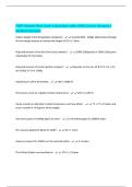 FDOT Asphalt Plant Level 1 Questions with 100&percnt; Correct Answers &vert; Verified Solutions