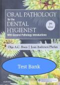 Oral Pathology for the Dental Hygienist&comma; 7th Edition &ndash; Complete Test Bank with Answers